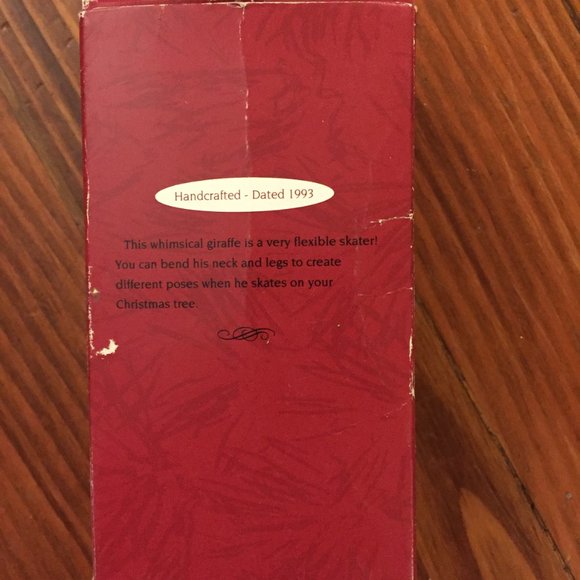 ❄️HALLMARK Keepsake Ornament Giraffe Daughter and Son set - 1993 - Picture 6 of 17